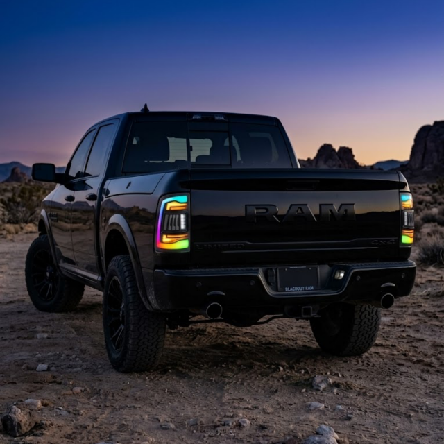 Lighting Trendz 2009-2018 Dodge Ram 1500/2500/3500 Pre-Built Flow Series Tail Lights main image